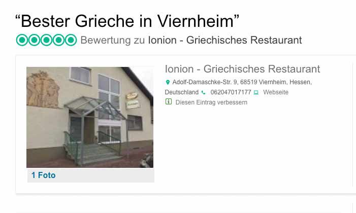 Bester Grieche in Viernheim – TripAdvisor